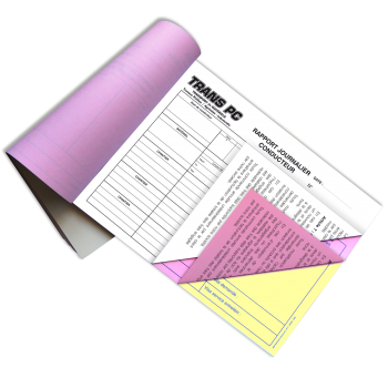 Pack de 12 pochettes de couleur A4 pour carnet de suivi kilométrique  véhicule - Papeterie Gouchon